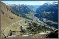 uitzicht vanuit St. Gotthard