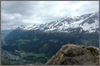 De toerit van de Gotthard pas
