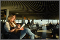 Ontspannen op Schiphol