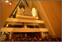 nachtconcert in de kathedraal van TROMSO