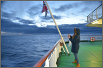 oversteek naar de LOFOTEN