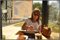 lunch ergens in Frankrijk