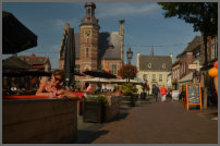 Gezellig dorpsplein in GENNEP