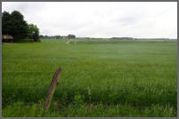 Zicht vanuit de camping
